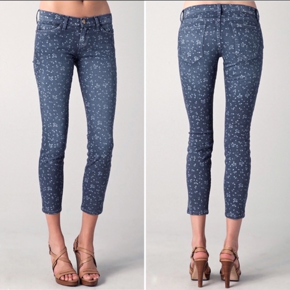 Current/Elliot The Stiletto Lake Ditsy Jeans - Picture 2 of 5